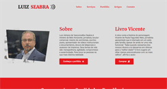 Desktop Screenshot of luizseabra.com.br